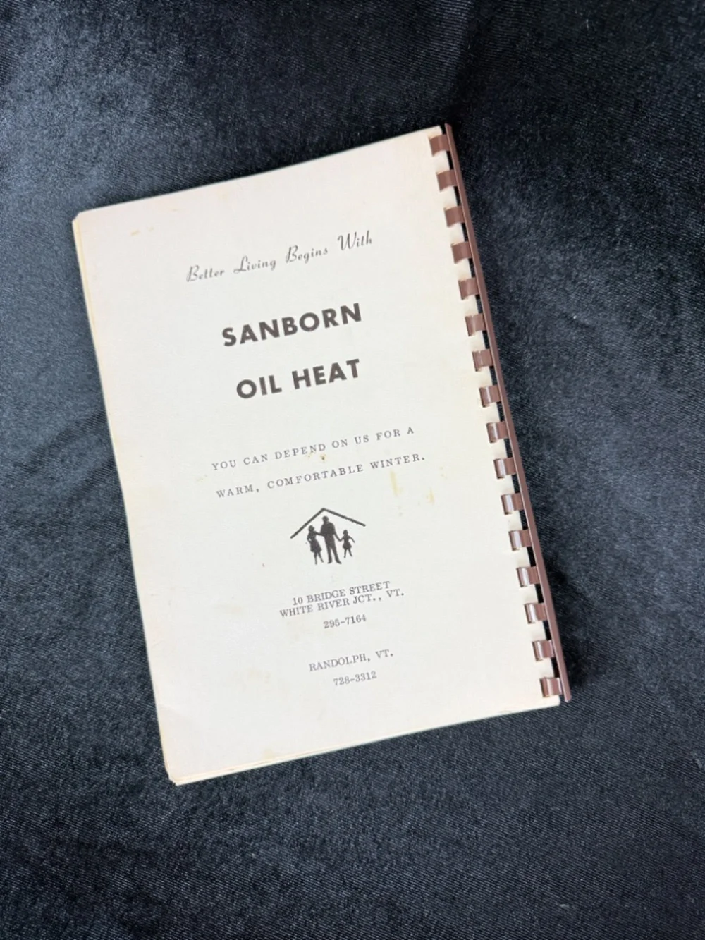 1950s Kitchens of University Grange Cookbook Norwich VT Spiral Bound